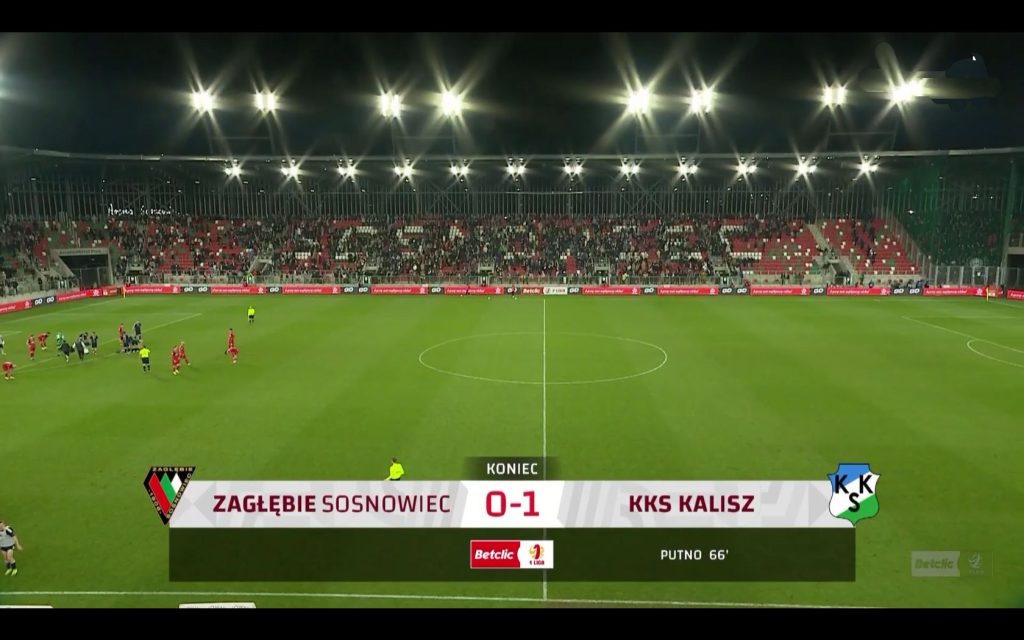 Zagłębie Sosnowiec - KKS  Kalisz 0:1